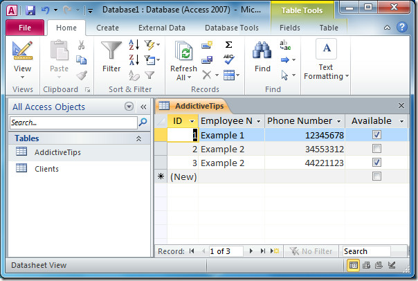 access database driver 2010